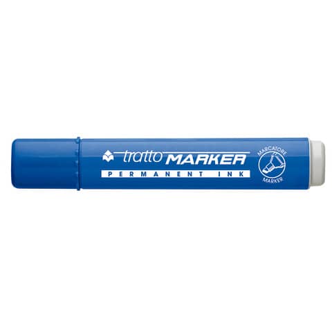 Marcatore permanente TRATTO Marker punta a scalpello 1-5 mm blu 840101